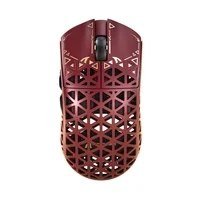 😱 Mouse Gamer Sem Fio Attack Shark R5 Ultra, 42000 DPI, Fibra de Carbono, Switch Óptico, Tri-Mode Wireless Bluetooth USB-C, Vermelho