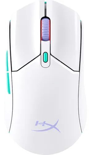 😱 Mouse Gamer Hyperx Pulsefire Haste 2 Core Sem Fio, Óptico, Leve E Com Bateria De Longa Duração Branco