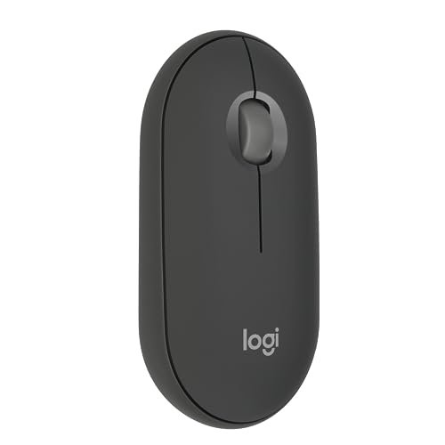 😱 Logitech Pebble 2 M350s - Mouse Bluetooth - Clique Silencioso Design Slim - Grafite