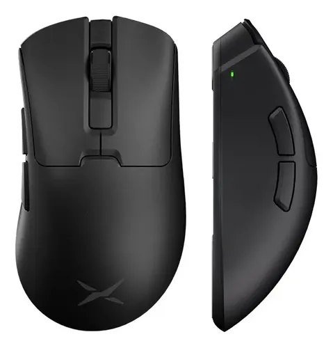 😱 Delux M900pro Versão Ultraleve 50g Mouse Gamer 1khz Paw3395 Cor Preto