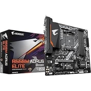 😱 Placa-Mãe Gigabyte B550M Aorus Elite AM4, Micro ATX, DDR4