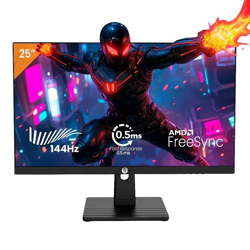 😱 Monitor Gamer Haiz 24.5 Ips 0.5 ms Fhd 144hz Hdmi Dp Vesa