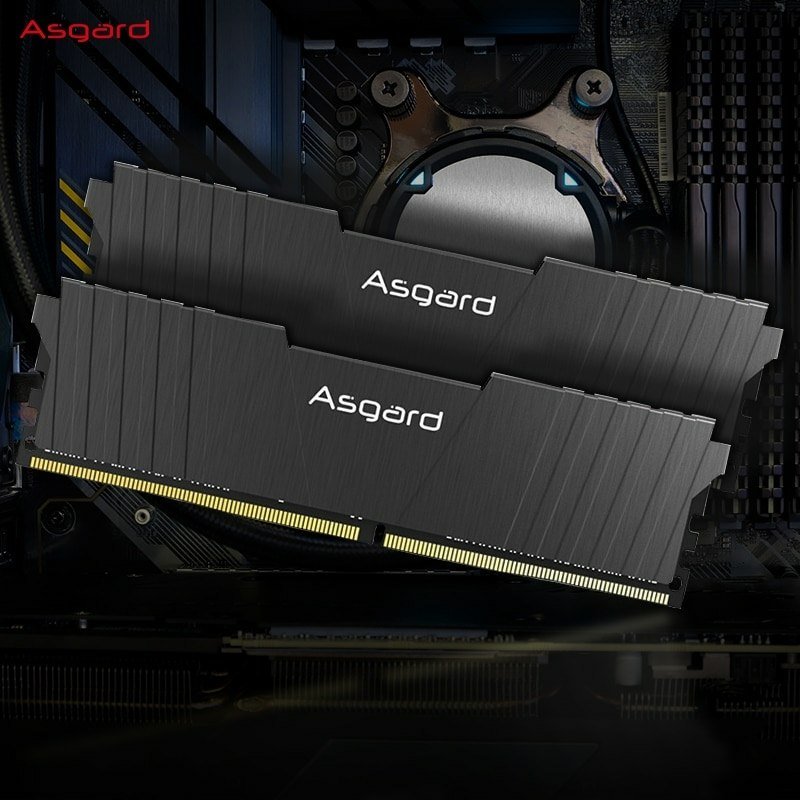 😱 Memória RAM DDR4 32gb 3200mhz XMP CL16 Asgard Loki T2 1x32