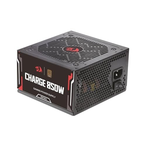 😱 Redragon Charge 850W - 80 Plus Bronze - Capacitores Japoneses - Preto