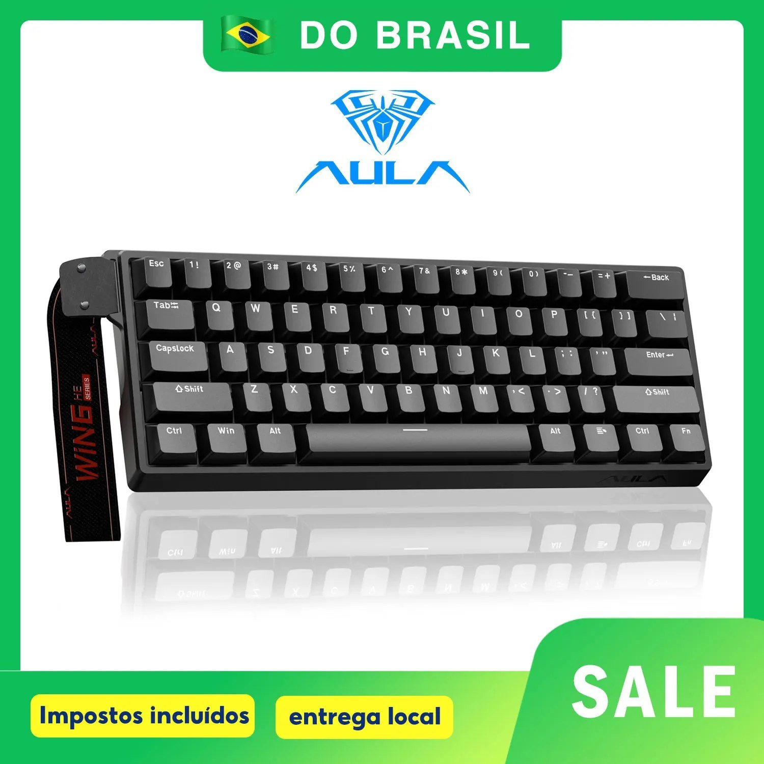 😱 Aula WIN 60 HE Standard, 8.000Hz, Rapid Trigger