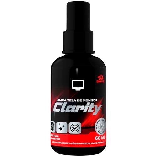 😱 Redragon Clarity – Solução Nano para Limpeza de Telas e Monitores
