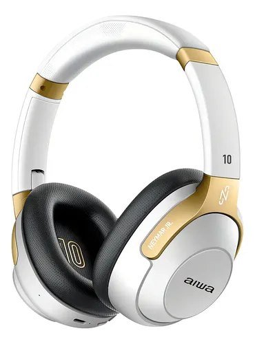 😱 Fone De Ouvido Headphone Neymar Jr. Aiwa AWS-HP-NJ-01-WG Bluetooth EDIÇÃO LIMITADA
