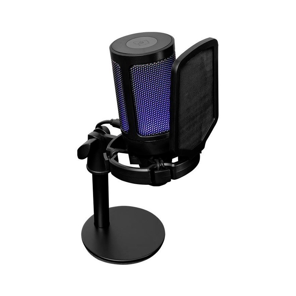 😱 Microfone Mancer Horcrux V2 PFT, RGB, USB, Preto, MCR-HCRPFT-BL02