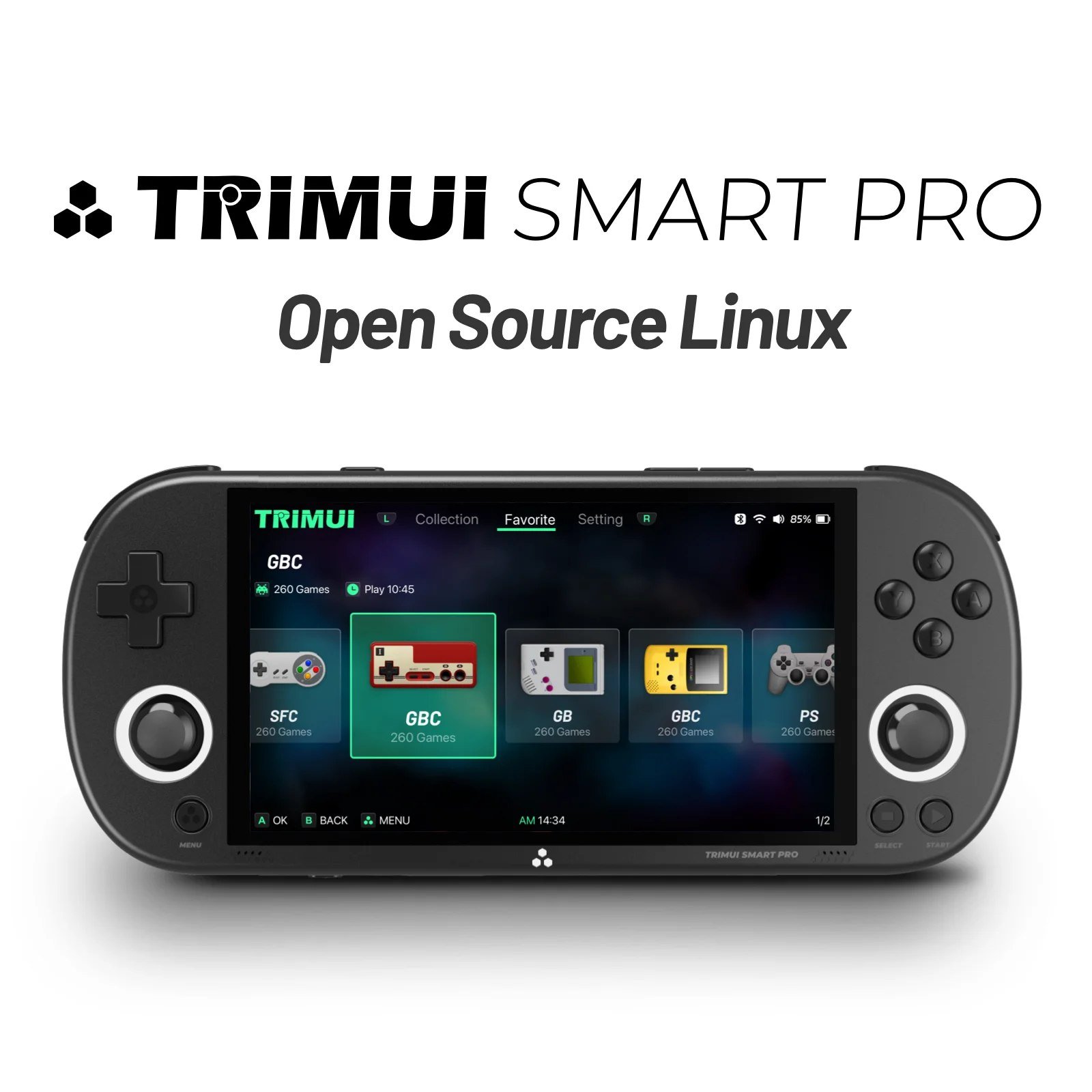 😱 Console Portátil Trimui Smart PRO Black