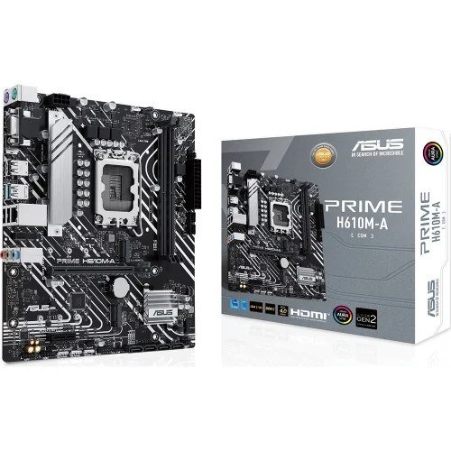 😱 Placa Mae Asus Prime H610M A Chipset H610 Intel Lga 1700 Matx Ddr5 90Mb1G20 M0Eay0