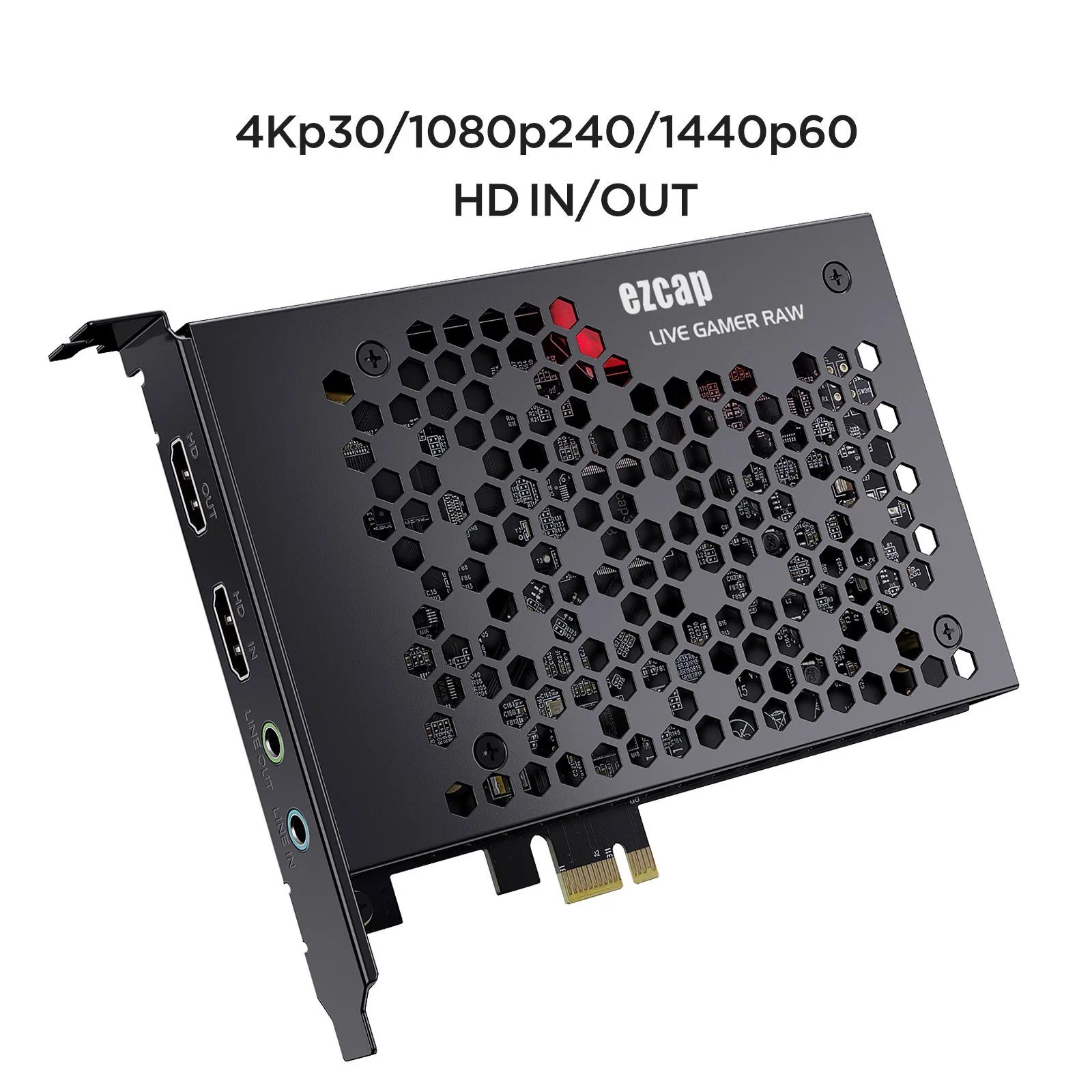 😱 Placa de captura PCI-E Ezcap 324b