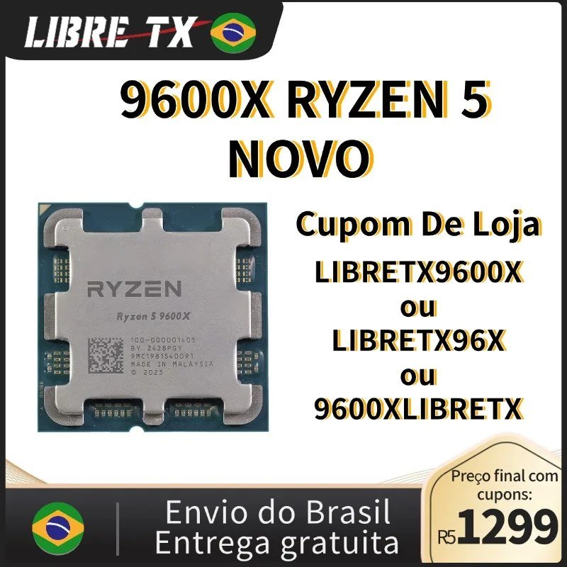 😱 Ryzen 5 9600X Novo