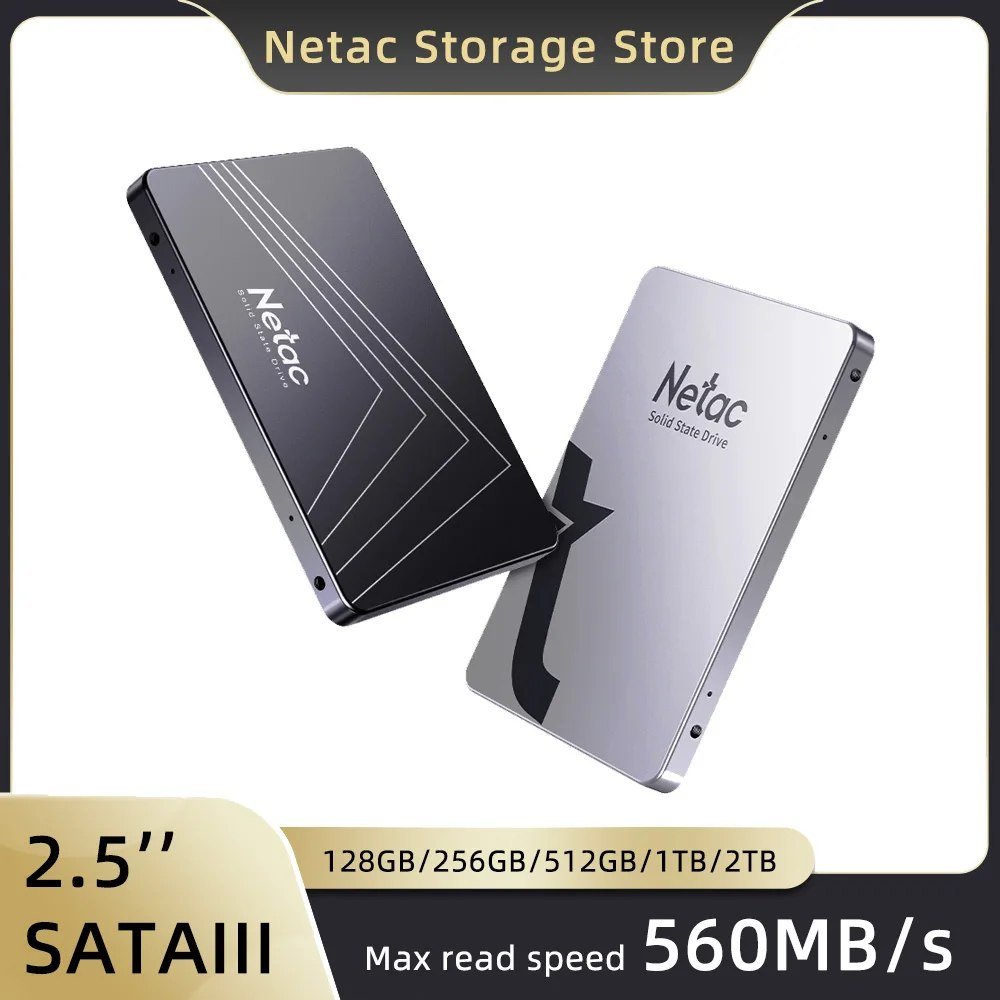 😱 SSD SATA 3 2.5" Netac Black