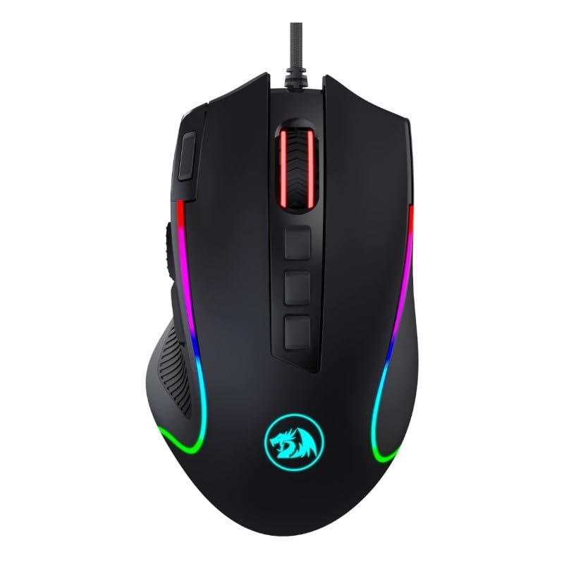 😱 Mouse Gamer Redragon Predator M612-RGB | RGB, Preto