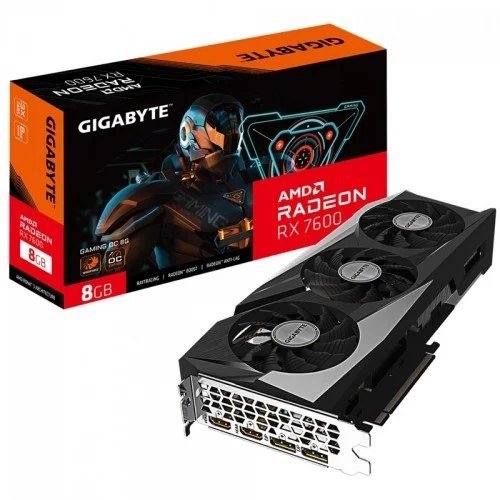 😱 Placa de Vídeo Gigabyte AMD Radeon RX 7600 Gaming OC 8GB GDDR6