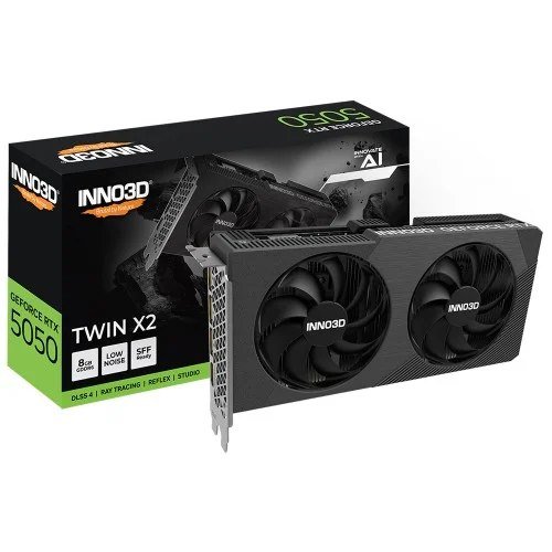 😱 Placa de Vídeo Inno3D NVIDIA GeForce RTX 5050 Twin X2 8GB GDDR6