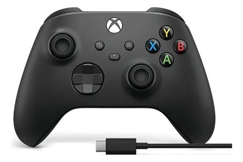😱 Controle Sem Fio Xbox Series Ep2-40651 + Cabo Usb Preto