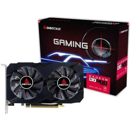 😱 Placa de Vídeo Biostar AMD Radeon RX 580 2048SP, 8GB, GDDR5, 256 Bit, VA5815RF82
