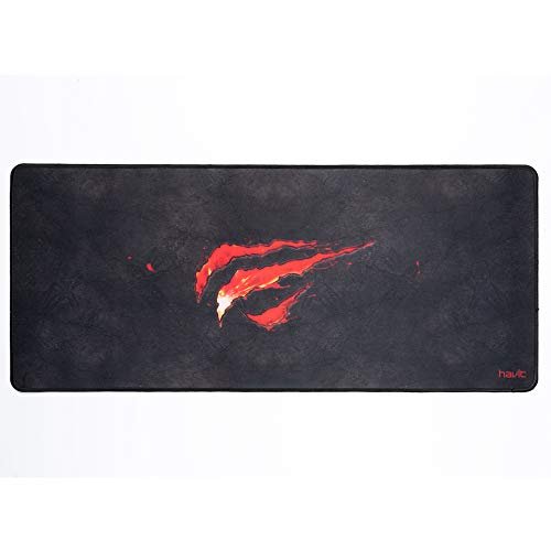 😱 Havit Mouse Pad Grande 70 X 30 Cm Gamer, Hv-Mp861, Movimento Suave e Preciso, Costurado, Preto
