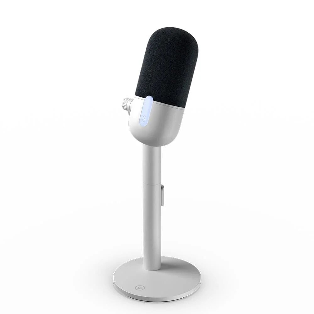😱 Microfone Condensador Elgato Wave Neo, USB, Branco