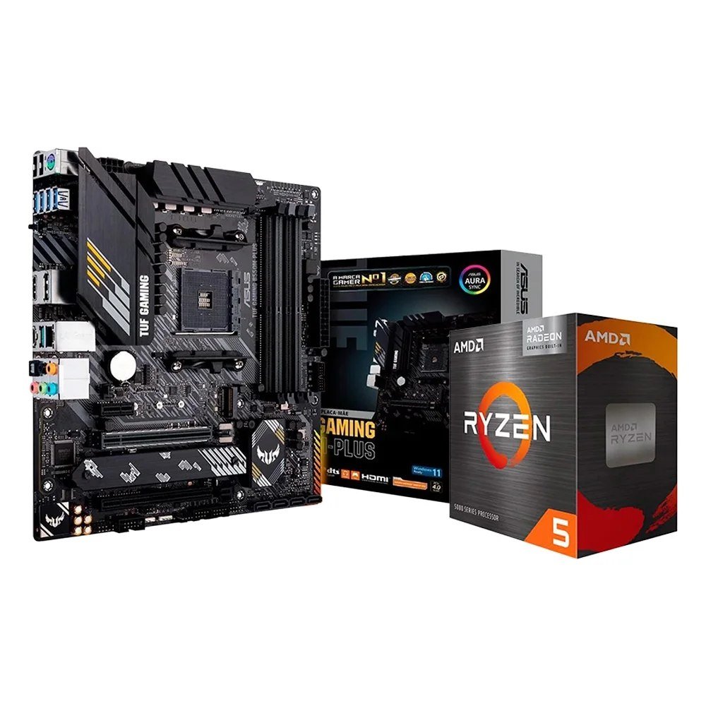 😱 Processador AMD Ryzen 5 5600GT + Placa-Mãe ASUS TUF Gaming B550M-Plus