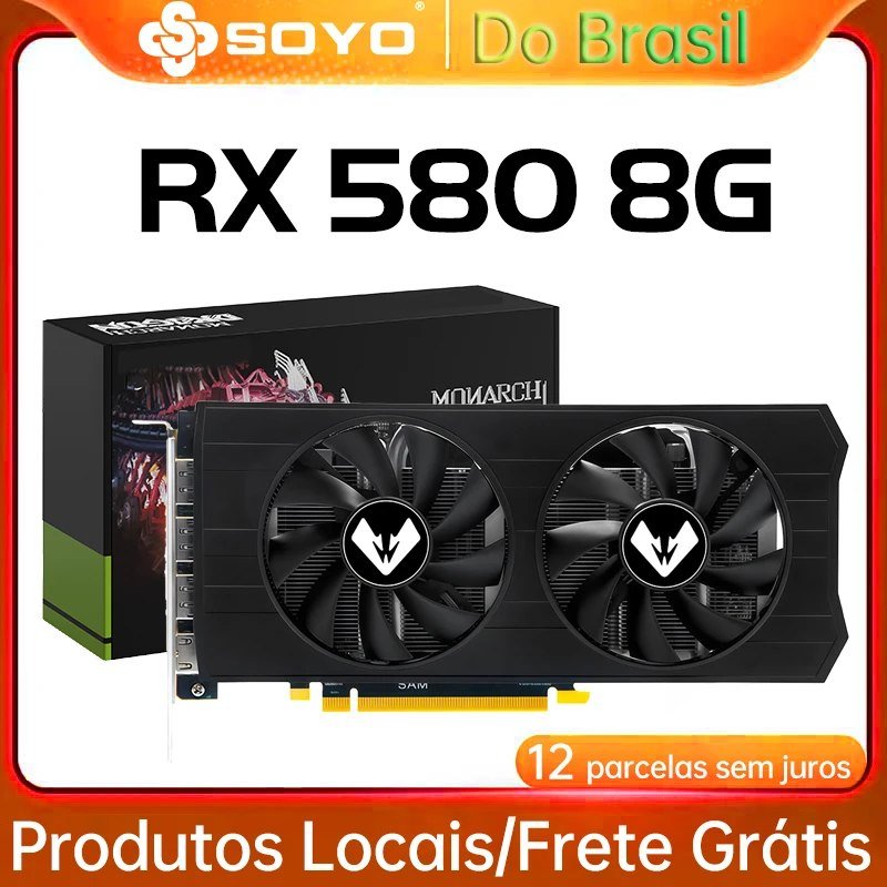 😱 RX 580 2048SP SOYO 8GB