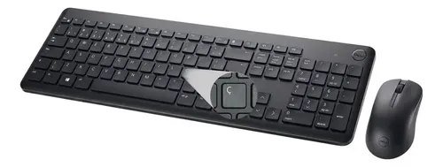 😱 Teclado E Mouse Sem Fio Dell Km3322w Preto
