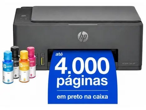 😱 Impressora Multifuncional HP Smart Tank 589 Tanque de Tinta Colorida Wi-Fi USB