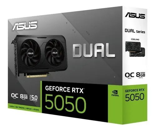 😱 Placa De Vídeo Asus Nvidia Geforce Dual Rtx 5050 8gb Gddr6
