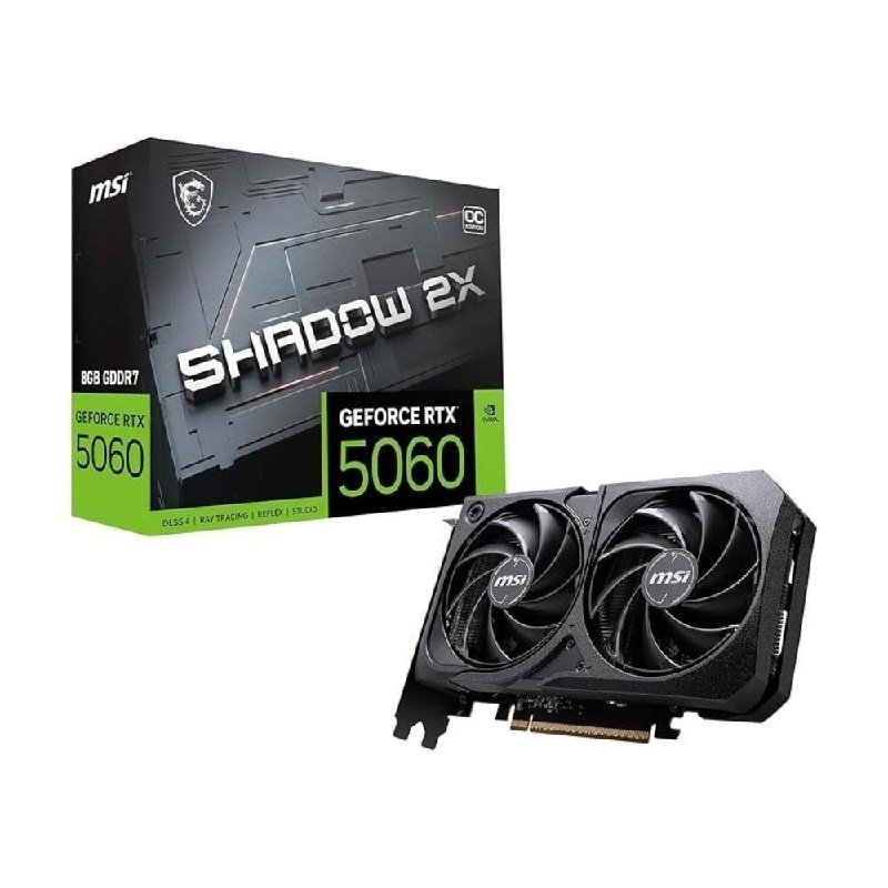 😱 Placa de Vídeo MSI GeForce RTX 5060 2X OC 8GB GDDR6