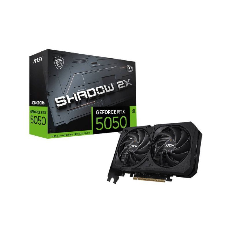 😱 Placa de Vídeo MSI NVIDIA GeForce RTX 5050 Shadow 8GB