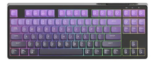 😱 Teclado Mecânico Sem Fio Ziyou Lang M87 75%