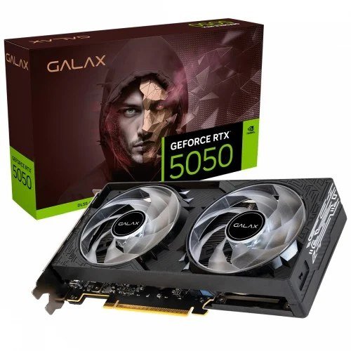 😱 Placa De Video Galax Nvidia Geforce Rtx 5050 1 Click Oc Teclab Lite 8GB Gddr6 Dlss Ray Tracing 55Nsl8Mhdxre