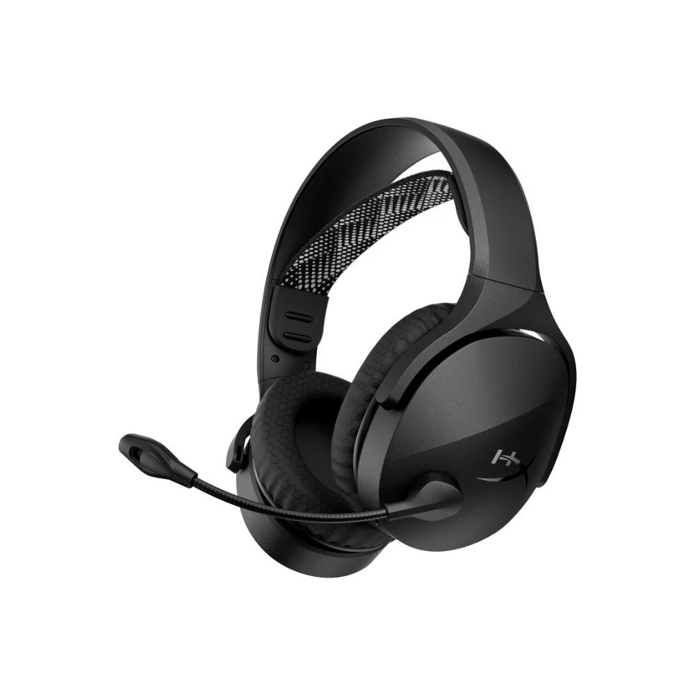 😱 Headset Gamer Sem Fio HyperX Cloud Jet, Conexão 2.4GHz, Bluetooth, Microfone com Cancelamento de Ruído, Preto