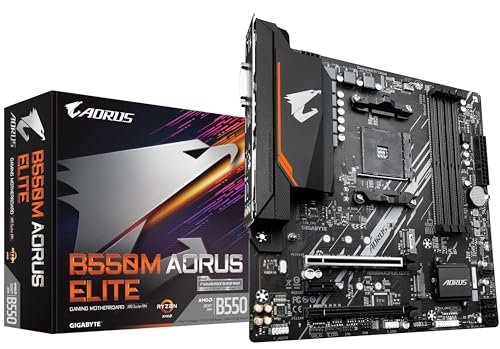 😱 Placa Mãe Gigabyte B550M Aorus Elite