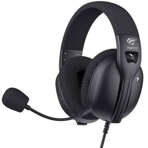 😱 Headset Gamer Havit Fuxi H5D Black 35Mm Drivers De 50Mm Preto