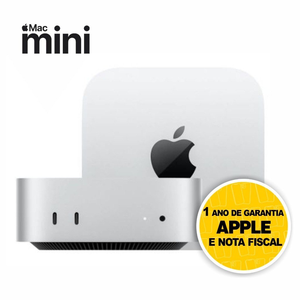 😱 Apple Mac Mini M4/M2 - 256GB 8GB/16GB RAM - Processador Ultra Rápido