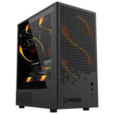 😱 Gabinete Gamer Pcyes Ozara Black Vulcan Lateral Em Vidro Temperado Usb 3 0 Micro Atx Preto Gozrbv