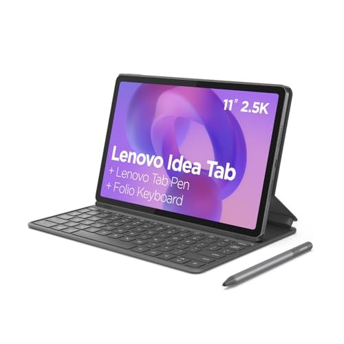 😱 Tablet Lenovo Idea Tab, 8GB RAM, 256GB, 11” 2.5K 90Hz, Android 15, Wi-Fi, com Caneta e Capa Teclado