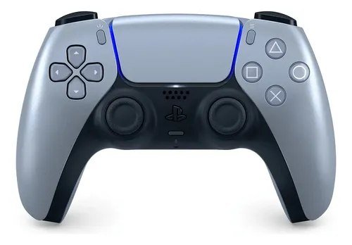 😱 Controle DualSense Sem Fio - Sterling Silver