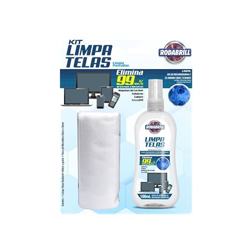 😱 Kit Limpa Telas Rodabrill 100ml