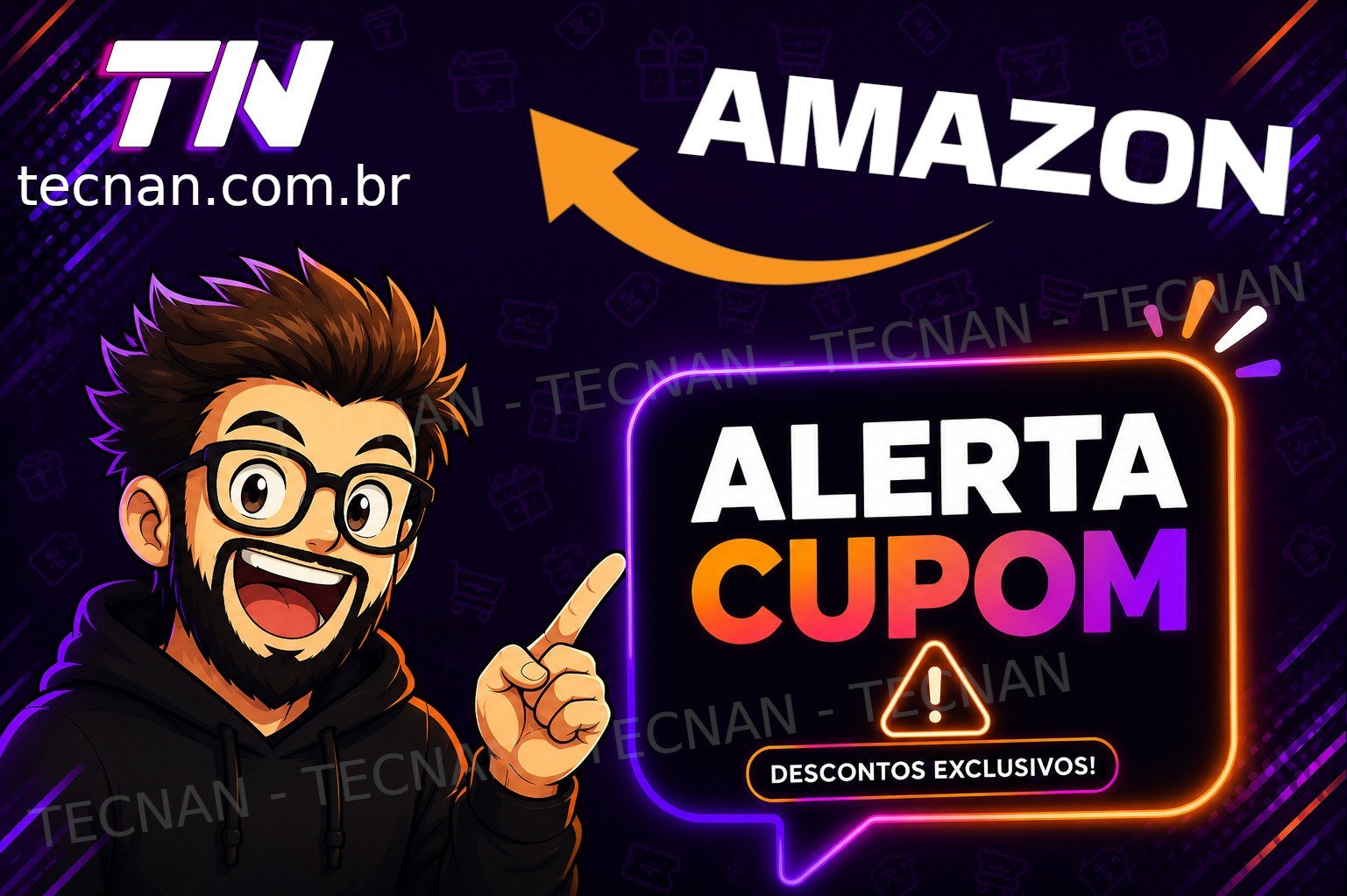 🚨 ALERTA DE CUPOM AMAZON SOMENTE NO APP!