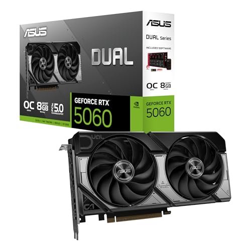 😱 Placa de Vídeo ASUS Nvidia RTX 5060 8GB Dual