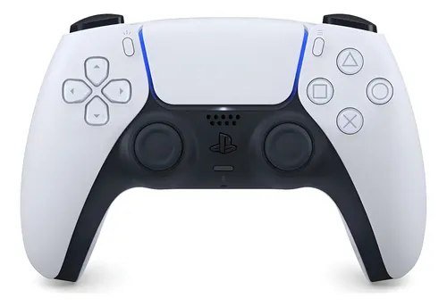 😱 Controle Joystick Sem Fio Sony Playstation Dualsense Branco
