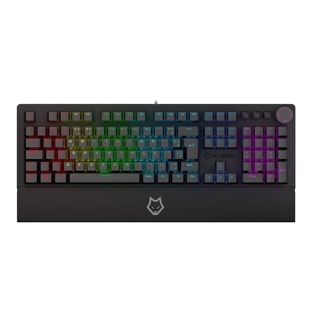 😱 Teclado Mecanico Gamer Husky Anchorage Full Size Rgb Switch Gateron Ef Brown Abnt2 Preto Htg200Ptma
