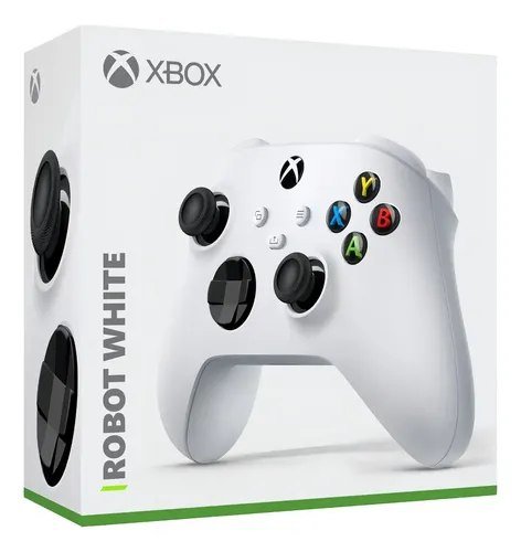 😱 Controle Sem Fio Xbox Series XS Robot White