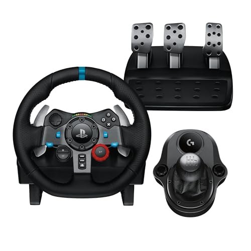 😱 Logitech G29 SE Driving Force - Volante, Pedais e Câmbio - PS5, PS4, PS3 e PC