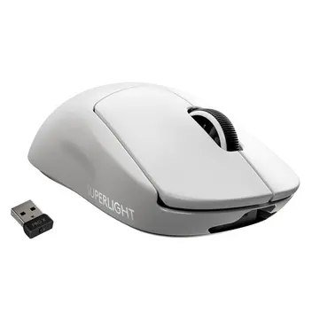 😱 Mouse Sem Fio Gamer Logitech G PRO X Superlight, Lightspeed, 25000 DPI, 5 Botões, Branco