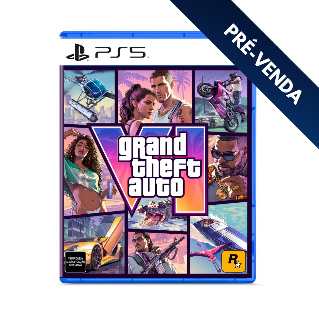 😱 Jogo Grand Theft Auto VI Edição Standard - PS5