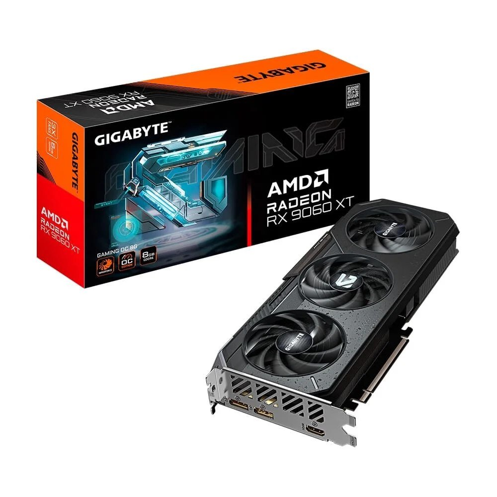 😱 Placa de Vídeo Gigabyte RX 9060 XT Gaming OC AMD Radeon